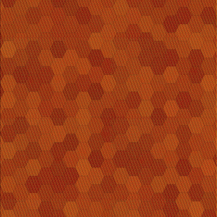 Patterned Orange Red Orange Rug, pat2073yw