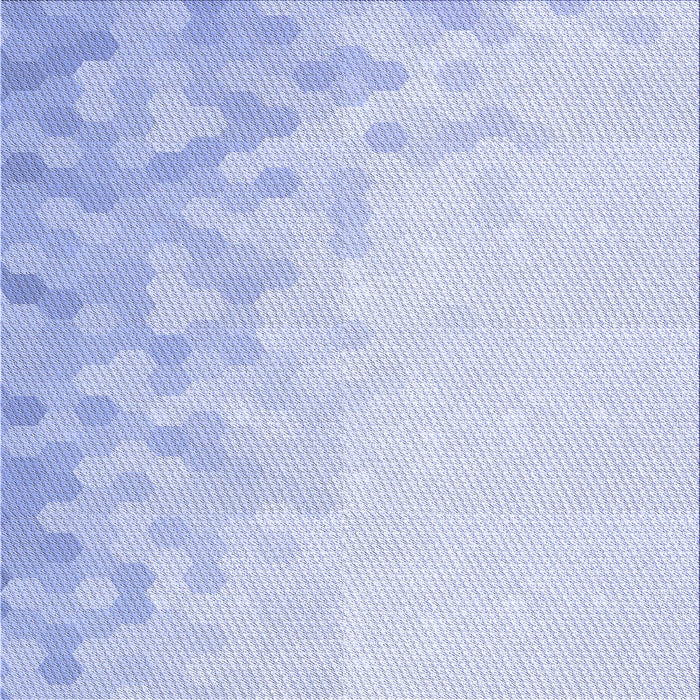 Round Patterned Blue Rug, pat2074blu