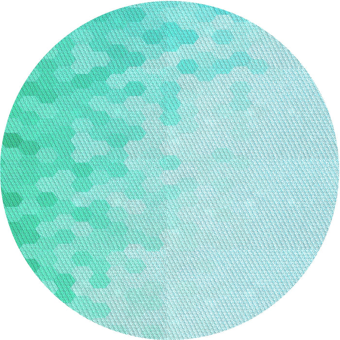 Square Patterned Diamond Blue Rug, pat2074lblu