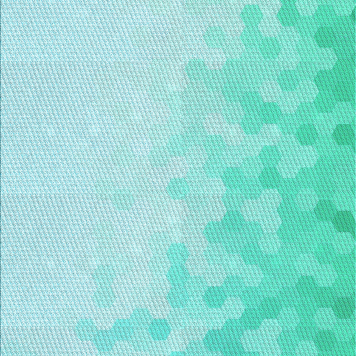 Machine Washable Transitional Diamond Blue Rug, wshpat2074lblu