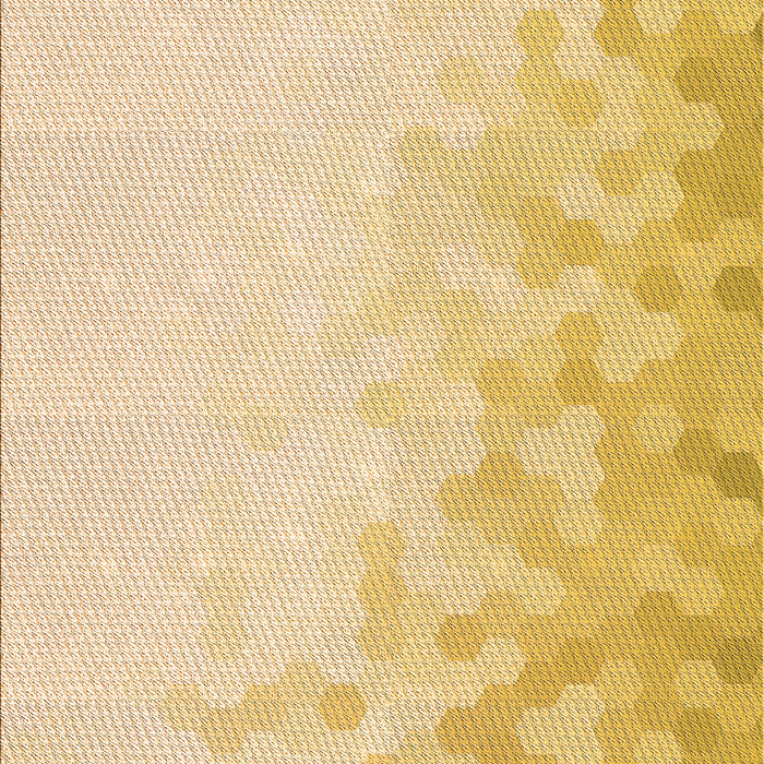 Patterned Sun Yellow Rug, pat2074org