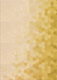 Machine Washable Transitional Sun Yellow Rug, wshpat2074org