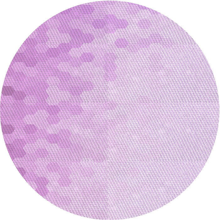Square Patterned Violet Purple Rug, pat2074pur