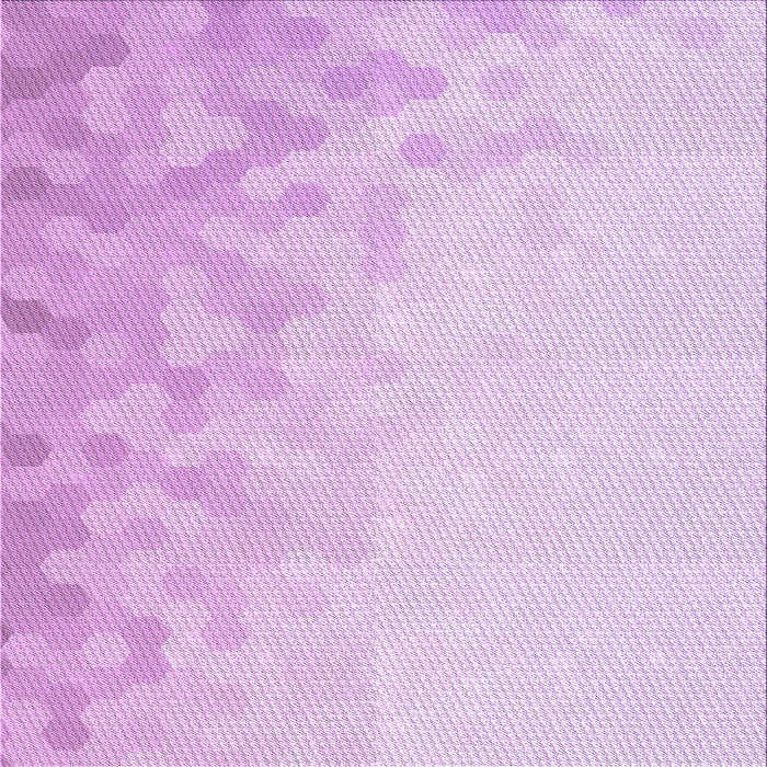 Round Machine Washable Transitional Violet Purple Rug, wshpat2074pur