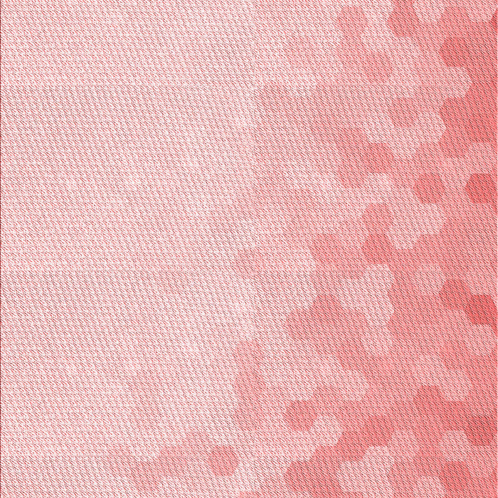 Machine Washable Transitional Pastel Red Pink Rug, wshpat2074rd