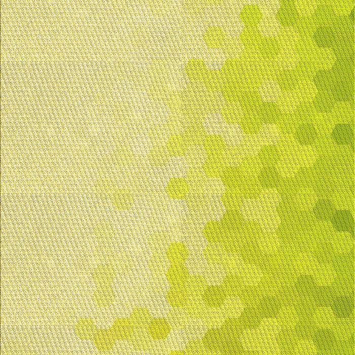Patterned Golden Brown Yellow Rug, pat2074yw