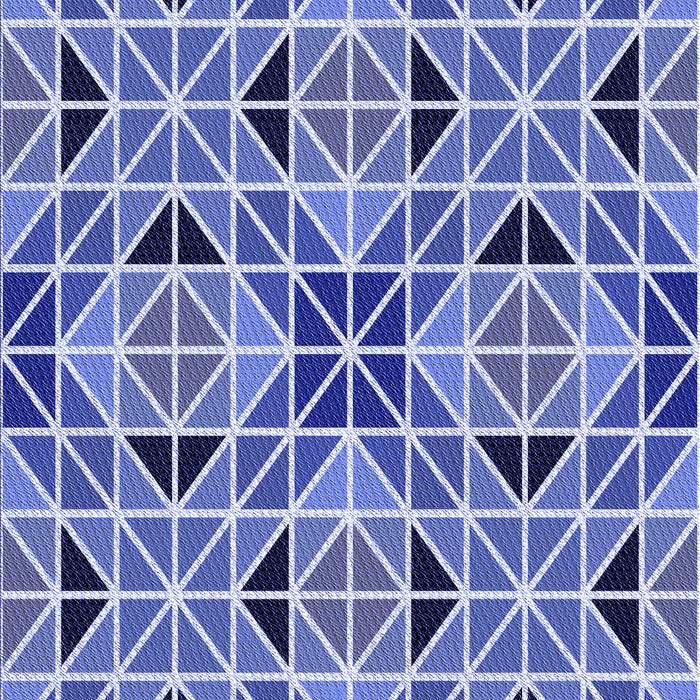 Patterned Jeans Blue Rug, pat2075blu