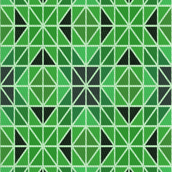 Machine Washable Transitional Green Rug, wshpat2075grn