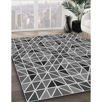 Patterned Cloud Gray Rug, pat2075gry