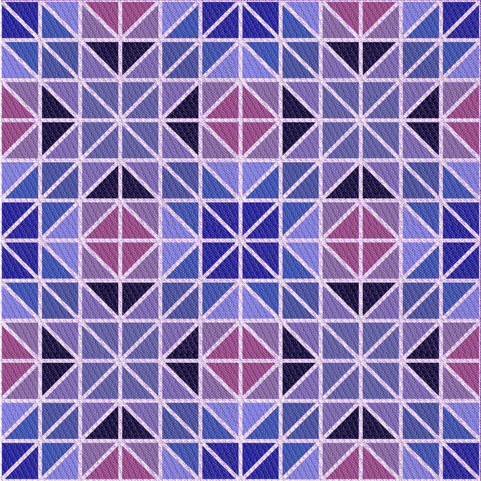 Round Patterned Amethyst Purple Rug, pat2075pur