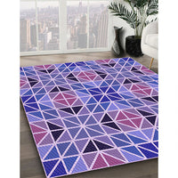 Patterned Amethyst Purple Rug, pat2075pur