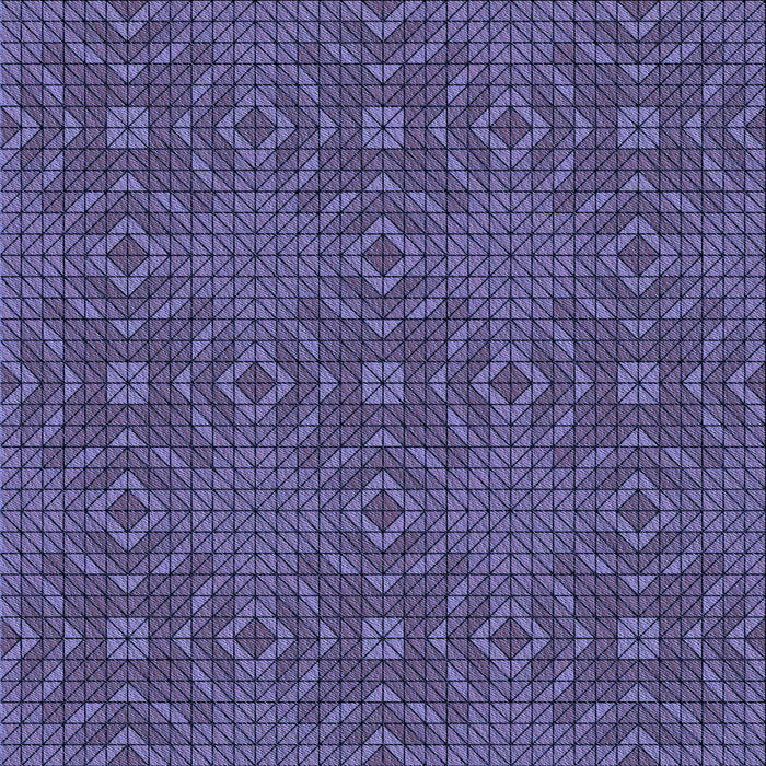 Round Patterned Medium Slate Blue Rug, pat2076blu