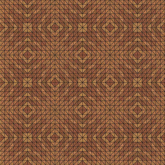 Round Patterned Red Brown Rug, pat2076brn