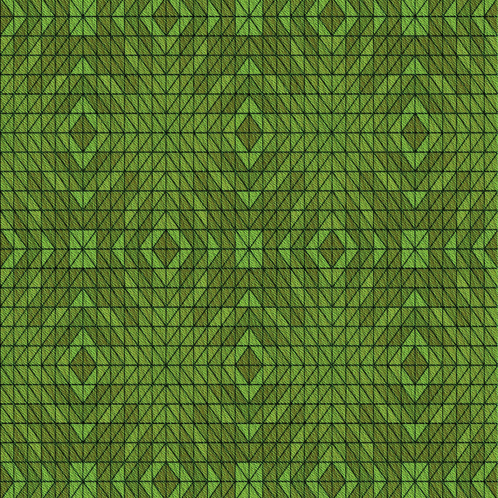 Patterned Dark Forest Green Rug, pat2076grn