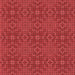 Round Patterned Red Rug, pat2076rd