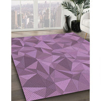 Patterned Orchid Purple Rug, pat2077pur