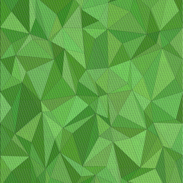 Patterned Green Novelty Rug, pat2077