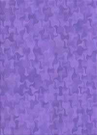 Machine Washable Transitional Purple Mimosa Purple Rug, wshpat2078pur