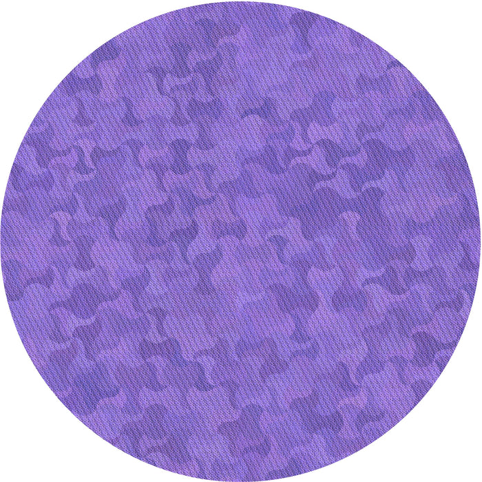 Square Patterned Purple Mimosa Purple Rug, pat2078pur