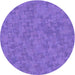 Square Patterned Purple Mimosa Purple Rug, pat2078pur