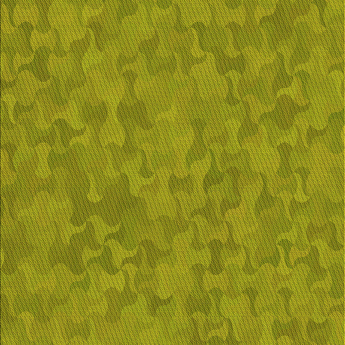 Patterned Green Rug, pat2078yw