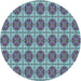 Square Machine Washable Transitional Sky Blue Rug in a Living Room, wshpat2079lblu