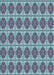 Patterned Sky Blue Rug, pat2079lblu