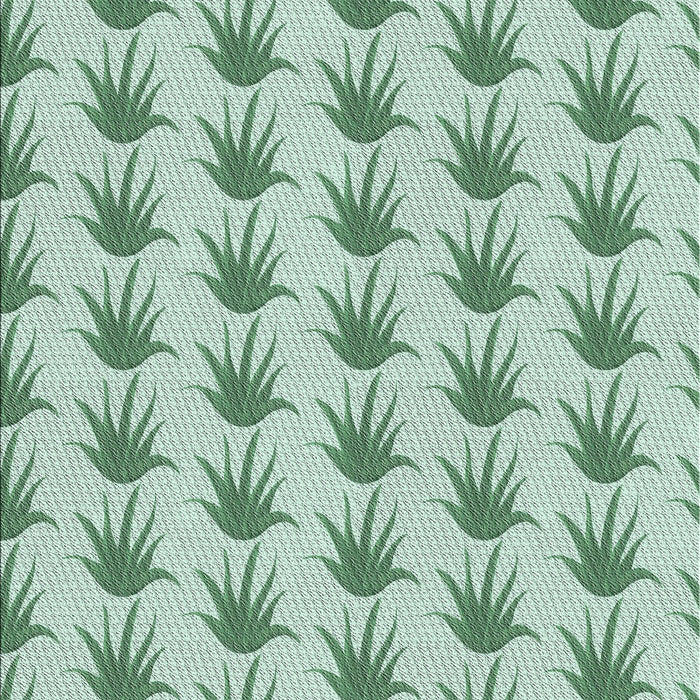 Patterned Forest Green Novelty Rug, pat207