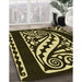 Machine Washable Transitional Midnight Gray Rug in a Family Room, wshpat208yw