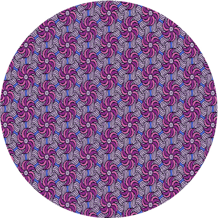 Square Machine Washable Transitional Purple Rug in a Living Room, wshpat2080pur