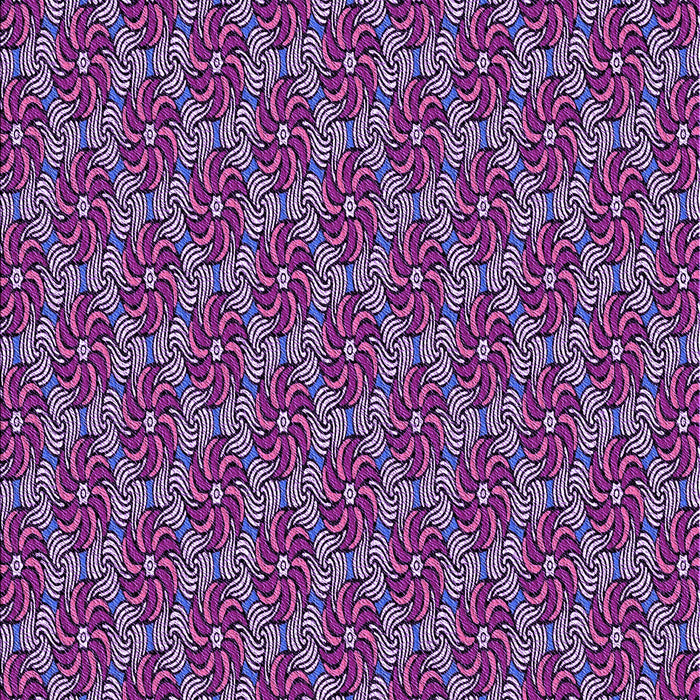 Machine Washable Transitional Purple Rug, wshpat2080pur