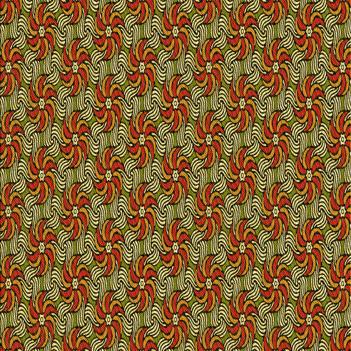 Patterned Brown Rug, pat2080yw