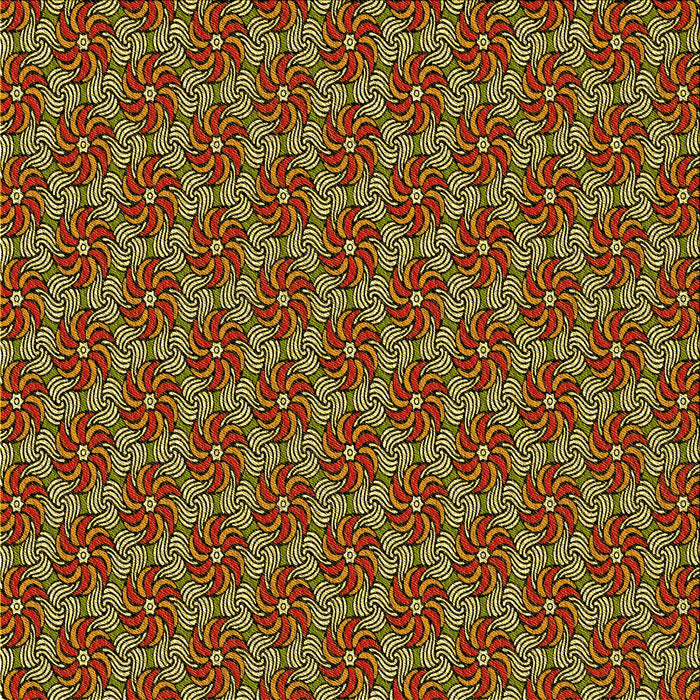 Round Machine Washable Transitional Brown Rug, wshpat2080yw