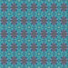 Round Machine Washable Transitional Blue Rug, wshpat2081lblu