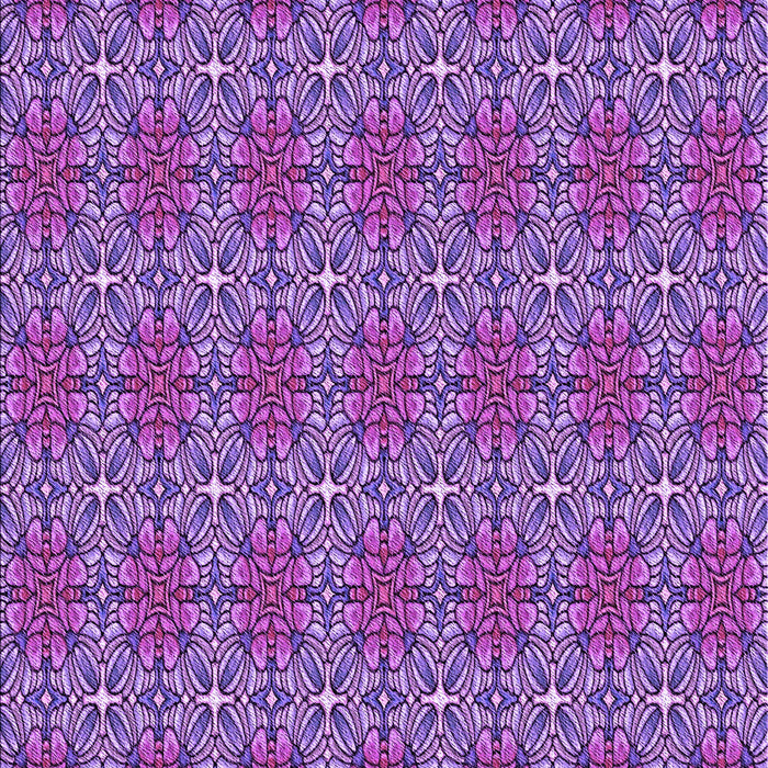 Machine Washable Transitional Purple Rug, wshpat2081pur