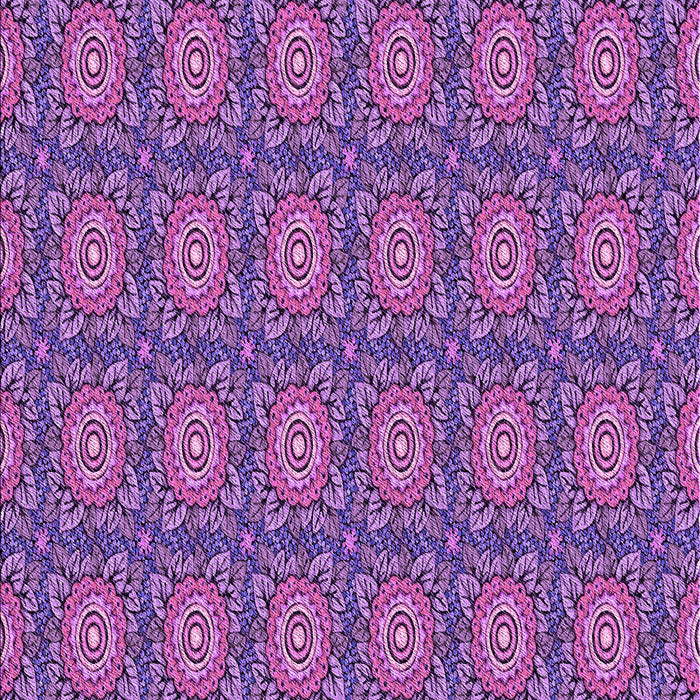 Patterned Dark Magenta Purple Rug, pat2082pur