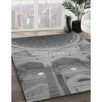 Patterned Gray Rug, pat2083gry