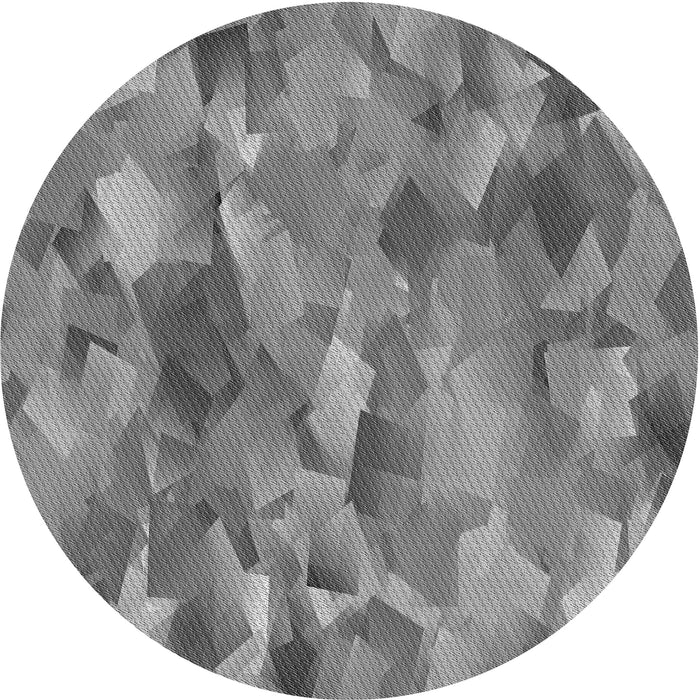 Square Machine Washable Transitional Ash Gray Rug in a Living Room, wshpat2084gry