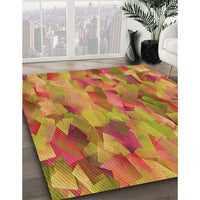 Patterned Red Rug, pat2084org