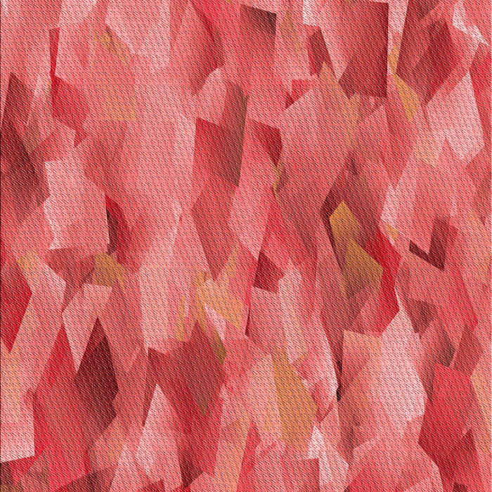 Patterned Red Rug, pat2084rd