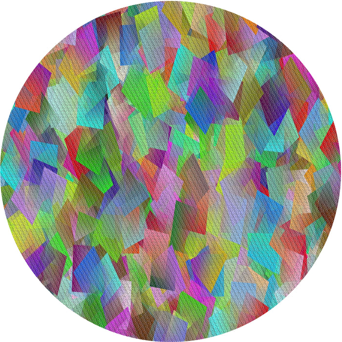 Square Machine Washable Transitional Mauve Taupe Purple Rug, wshpat2084