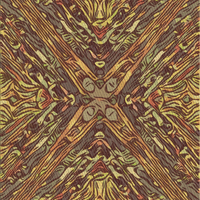 Patterned Red Brown Rug, pat2085brn