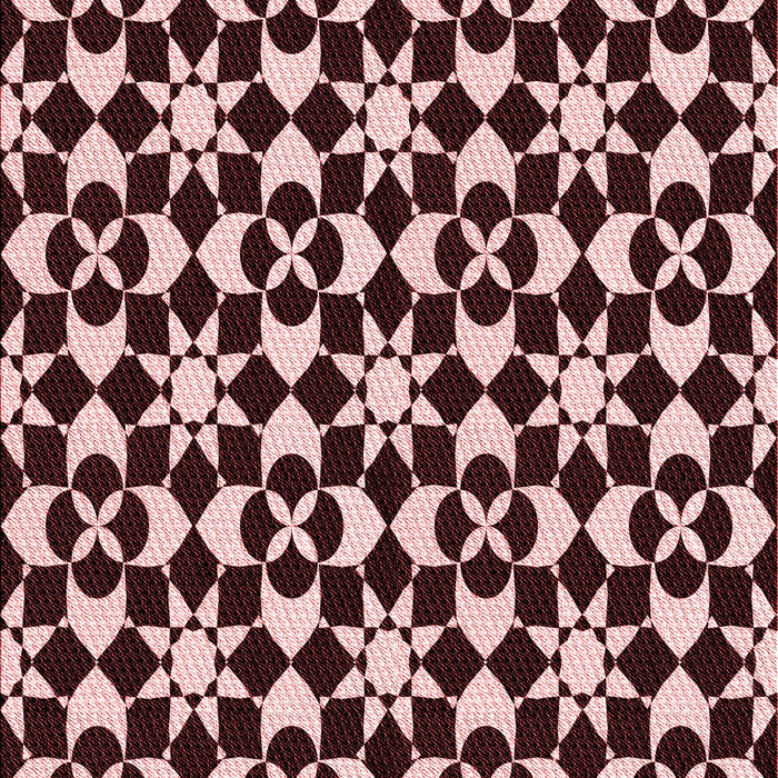 Patterned Pastel Pink Rug, pat2087rd