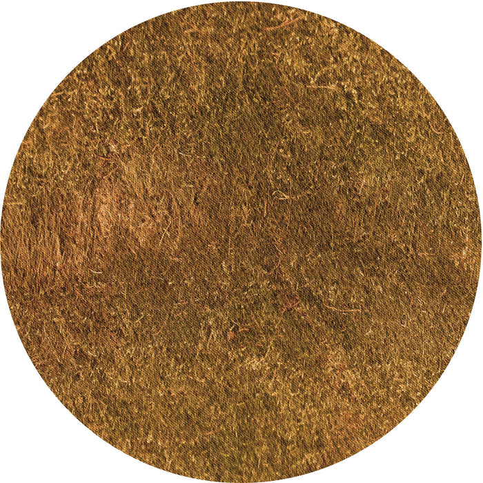 Square Patterned Orange Rug, pat2088org