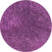 Square Patterned Dark Magenta Purple Rug, pat2088pur