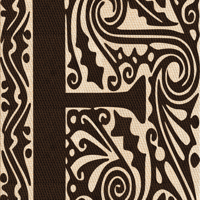 Machine Washable Transitional Peru Brown Rug, wshpat209org