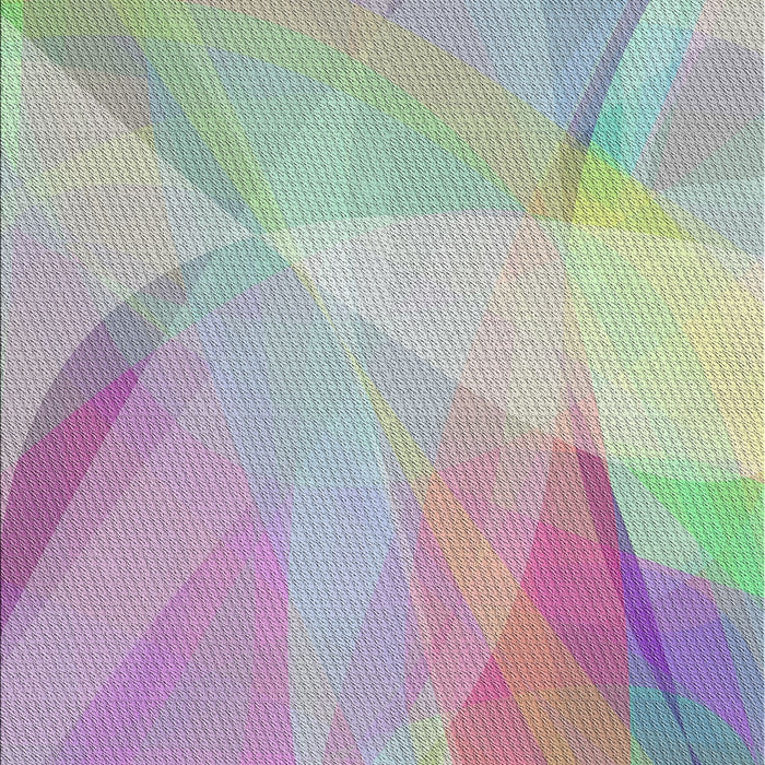 Patterned French Lilac Purple Modern Rug, pat2090