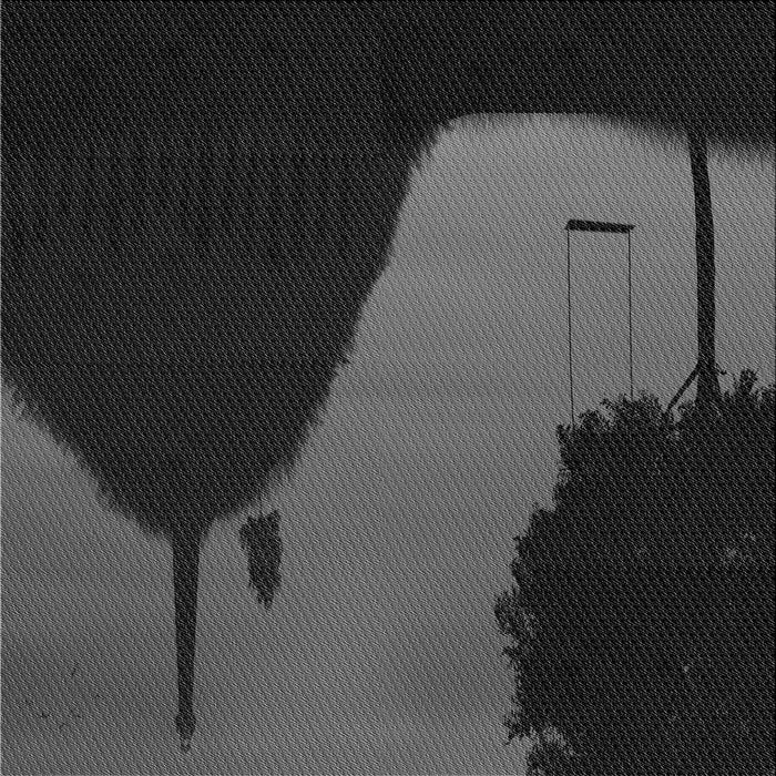 Round Patterned Midnight Gray Rug, pat2091gry