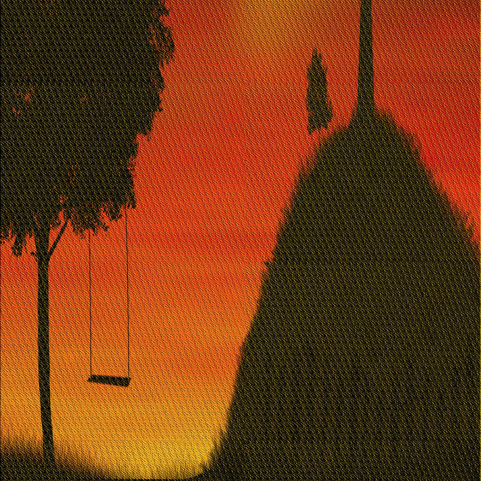 Patterned Saddle Brown Rug, pat2091yw