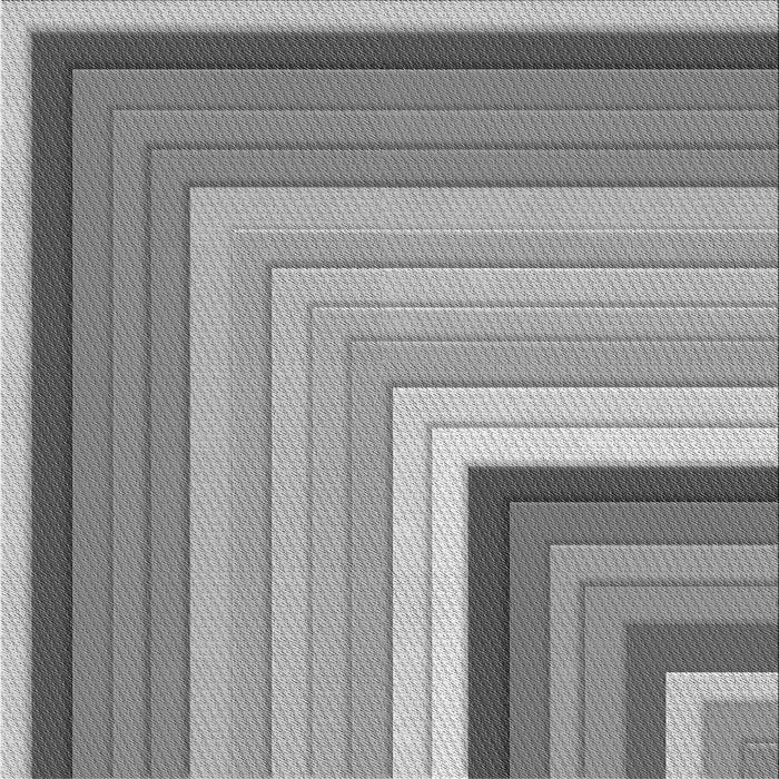 Round Machine Washable Transitional Smokey Gray Rug, wshpat2092gry